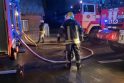 Ugniagesiai į Aleksotą lėkė gesinti užsiliepsnojusio namo: nukentėjo du žmonės