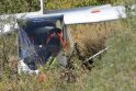 Prie Kauno S. Dariaus ir S.Girėno oro uosto ketvirtadienį nukrito lėktuvas.
