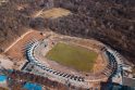 Darbai: S.Dariaus ir S.Girėno stadione jau pasirengta statyti naujas tribūnas.