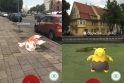 Pokemonai: virtualių monstriukų knibždėte knibžda įvairiose Klaipėdos centro vietose.