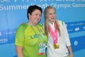 Daina Gudzinevičiūtė ir Rūta Meilutytė.