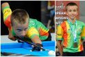  Sėkmė: Ą. Tadaravičius atvertė naują savo karjeros puslapį – iškovojo Europos jaunių čempionato medalį.