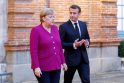 Angela Merkel ir Emmanuelis Macronas