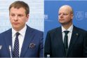 Vilius Šapoka ir Saulius Skvernelis