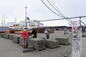 Skubinasi: iki antrojo kruizinio laivo, kuris Klaipėdoje apsilankys po kelių savaičių, vizito skubama pabaigti Klaipėdos kruizinių laivų terminalo krantinės remontą.