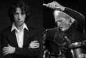 Pianistas V.Paukštelis ir perkusininkas V.Tarasovas.