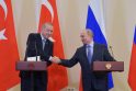 Recepas Tayyipas Erdoganas ir Vladimiras Putinas