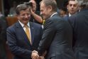 Ahmetas Davutoglu ir Donaldas Tuskas