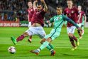 Latvijos futbolininkai 0:3 pralaimėjo portugalams