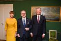 Kersti Kaljulaid, Egilas Levitas ir Gitanas Nausėda