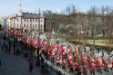 Darbo dienos proga šimtai žmonių dalyvavo eitynėse Vilniaus centre