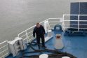 Girtas lietuvis kapitonas Danijos uoste sukėlė avariją