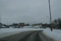 Kelių būklė: vietomis dėl sniego eismo sąlygos sudėtingos