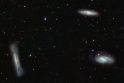 Nufotografuotas galaktikų tripletas už 35 mln. šviesmečių