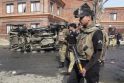 Pakistano šiaurės vakaruose sprogus bombai žuvo dešimt žmonių
