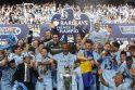 „Manchester City“ po 44 metų pertraukos triumfavo Anglijoje