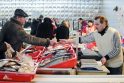Klaipėdos turgaus žuvų pardavėjai džiaugiasi šventine prekyba