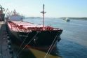 KLASCO pakrauto laivo grimzlė – 13 metrų
