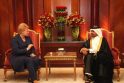 Prezidentė Katare tariasi dėl dujų tiekimo į terminalą