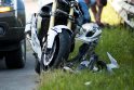 Pakaunėje – motociklo avarija (papildyta)