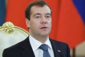 D.Medvedevas įspėja Vakarus, kad Šaltasis karas gali sugrįžti