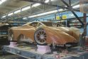 Sportinis automobilis - iš medžio (nuotr.)