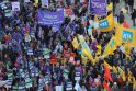 Britanijoje 2 mln. žmonių protestuoja prieš pensijų reformą
