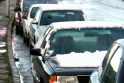 Kelininkai įspėja: dėl sniego eismo sąlygos – sudėtingos