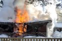 Gaisras Estijos vaikų namuose kilo dėl atviro ugnies šaltinio