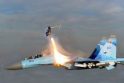 Rusų pilotai atliko stulbinamą triuką