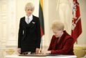 Įsitikinimas: S.Cirtautienė tvirtina, kad dvi Prezidentės D.Grybauskaitės vetuoto Pilietybės įstatymo nuostatos šiurkščiai pažeistų Konstituciją.