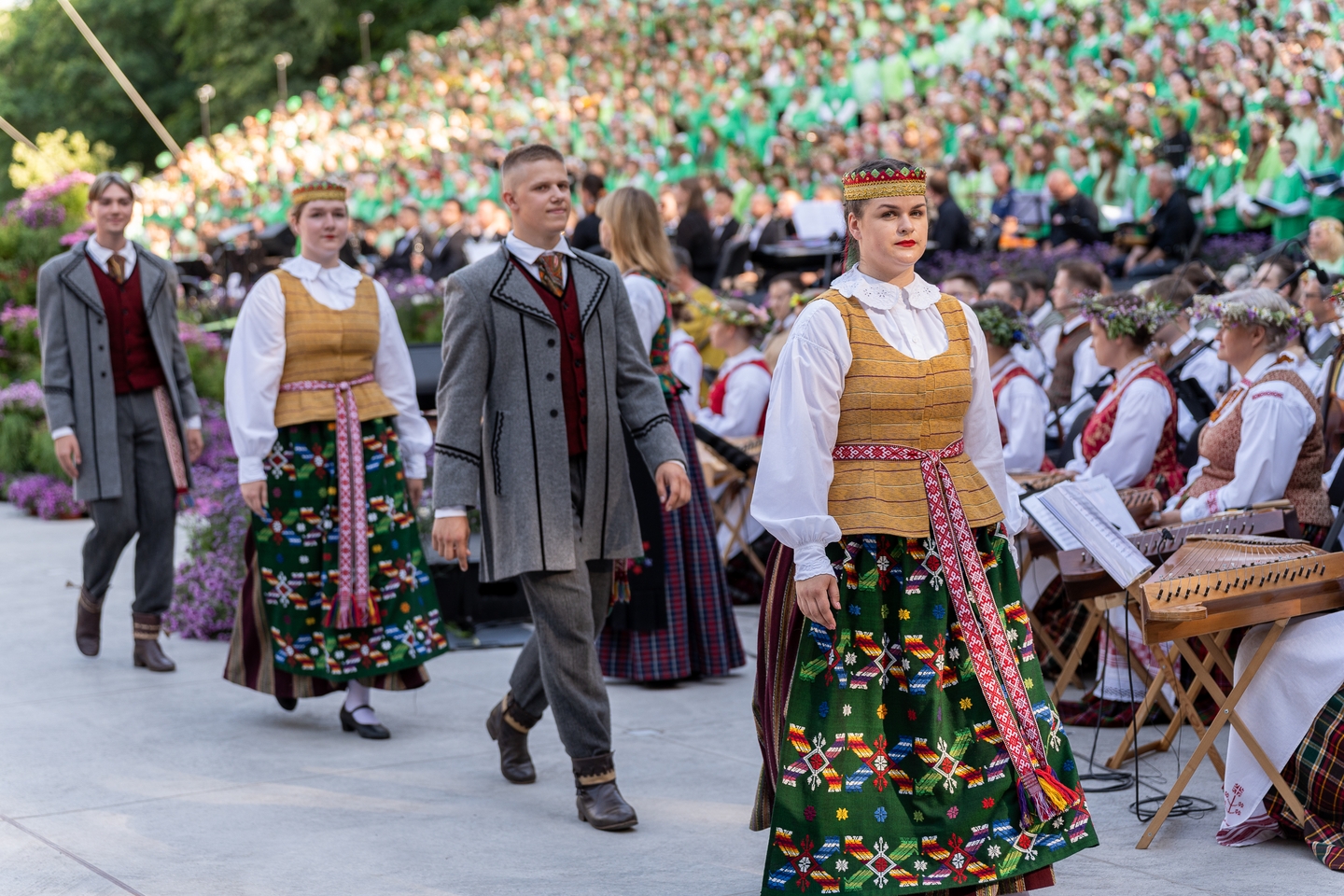 Kaune įsisiūbuoja Dainų šventė