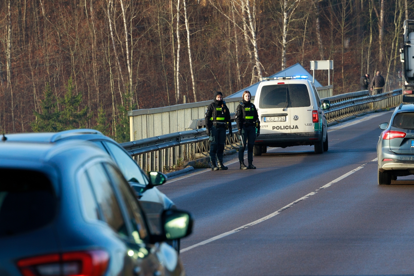 Kaune – automobilių avarijos ir spūstys