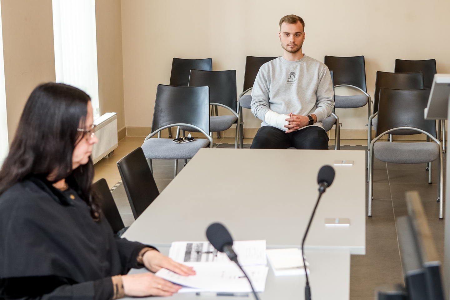 Teismo posėdis dėl teikimo sugriežtinti bausmę R. Jakščiui