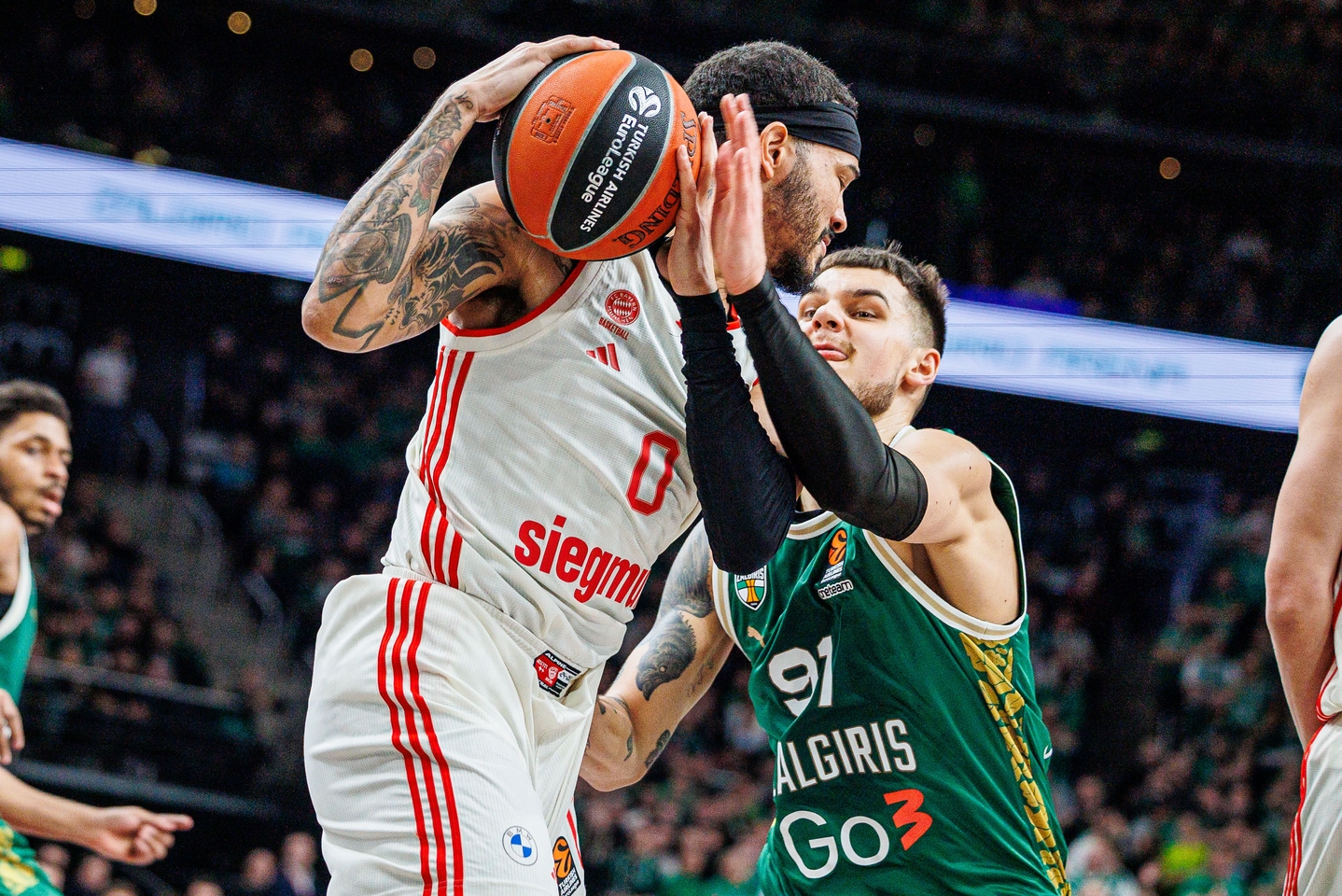 Eurolyga: Kauno „Žalgiris“ – Miuncheno „Bayern“ 82:97