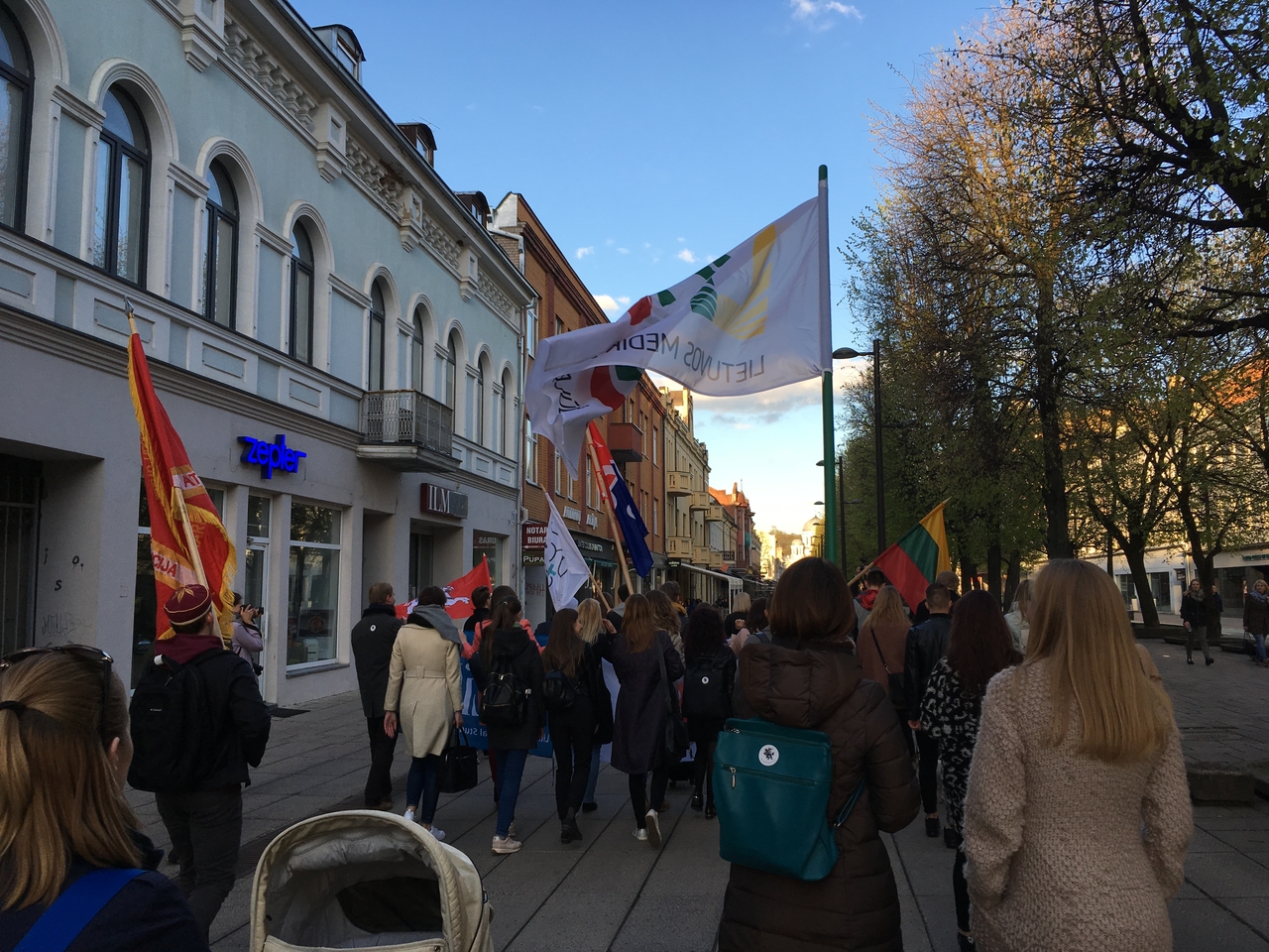 Medikų eisena Kaune