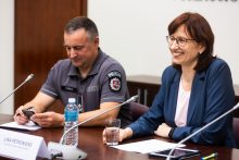 Prezidento rinkimai: VRK ir Lietuvos policijos atstovų konferencija