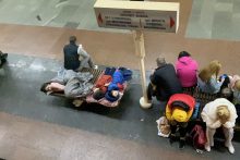 Kyjivo gynyba atrėmė šeštą per šešias dienas Rusijos oro ataką