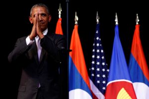 B. Obama: Korėjos raketų bandymai didina tarptautinę izoliaciją
