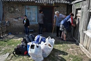 Ukraina įsakė evakuoti civilius Chersono regione