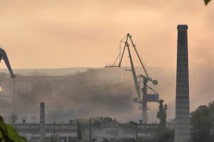 Okupuotame Sevastopolyje nugriaudėjo sprogimai, rusai kalba apie povandeninę ataką