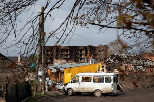 Okupantams apšaudžius Chersoną ir jo apylinkes žuvo trys žmonės, dar dvylika asmenų sužeisti