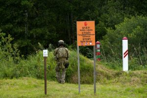 Per karines pratybas Latvijos ir Rusijos pasienyje dingo kariuomenės dronas