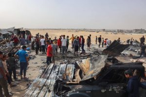 Kataras: Izraelio smūgiai netoli Rafacho gali sutrukdyti atnaujinti paliaubų derybas