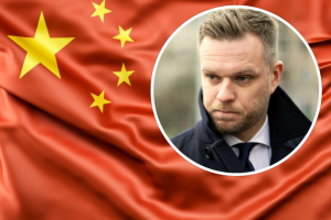 G. Landsbergis sako nematantis realių Kinijos veiksmų dėl susisiekimo