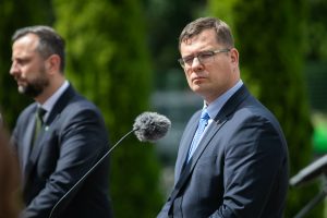 L. Kasčiūnas su Lenkijos skaitmeninių reikalų ministru aptarė kibernetinį saugumą