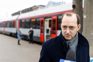 M. Skuodis: keleivinis traukinys tarp Vilniaus ir Rygos – 2024-aisiais 