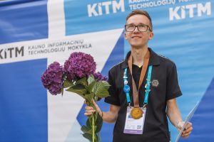 Kauno informacinių technologijų mokyklos atstovui – prestižinio „EuroSkills“ bronza!