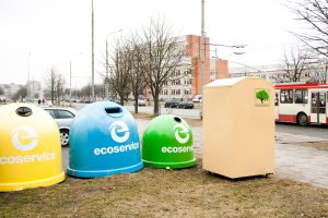 Atliekų surinkimo ir rūšiavimo konteineriams skirta dar 6,5 mln. eurų