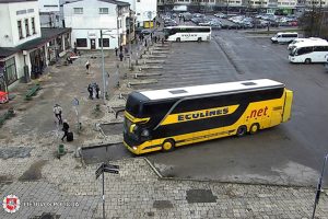 Panevėžio stotyje autobusas mirtinai partrenkė senolį: policija ieško mačiusiųjų